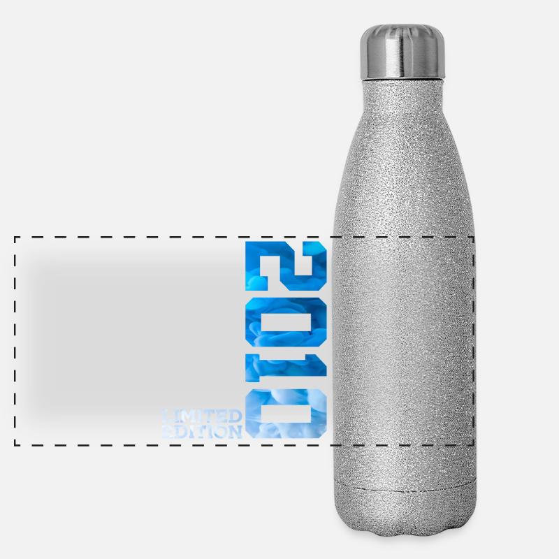 16E ANNIVERSAIRE ÉDITION LIMITÉE 2010 Gourde isotherme panoramique pailletée 500 ml