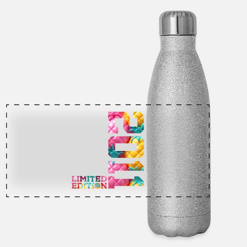 15E ANNIVERSAIRE ÉDITION LIMITÉE 2011 Gourde isotherme panoramique pailletée 500 ml