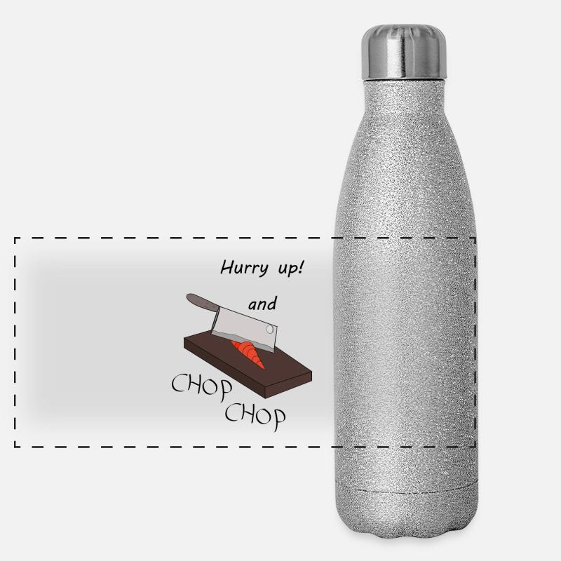 Chop Chop Termoflaske i rustfrit stål med glimmer