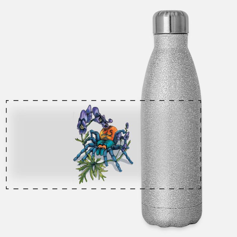 Spider (Arachne) Panoramic Glitter Thermal Bottle 500 ml