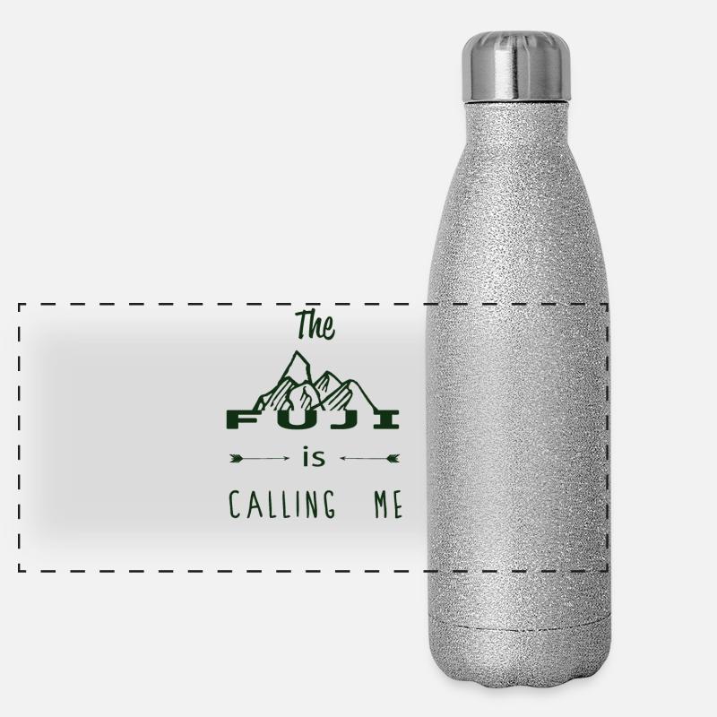 Mont Fuji Panorama Glitzer Isolierflasche 500 ml