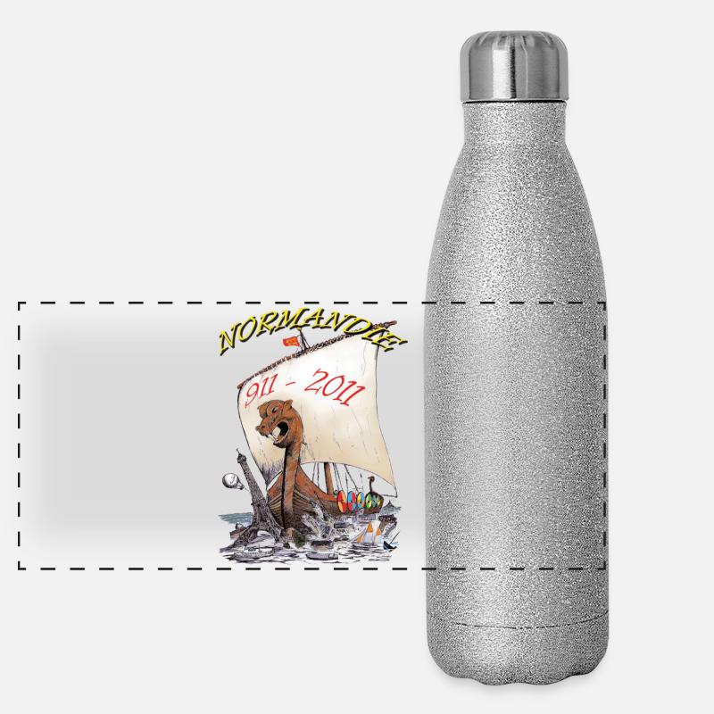 NORMANDY COPYRIGHT LOUIS RUNEMBERG Panoramic Glitter Thermal Bottle 500 ml