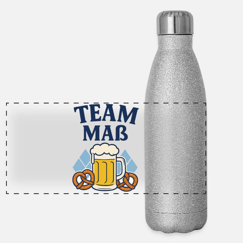 Masse de l’équipe Gourde isotherme panoramique pailletée 500 ml