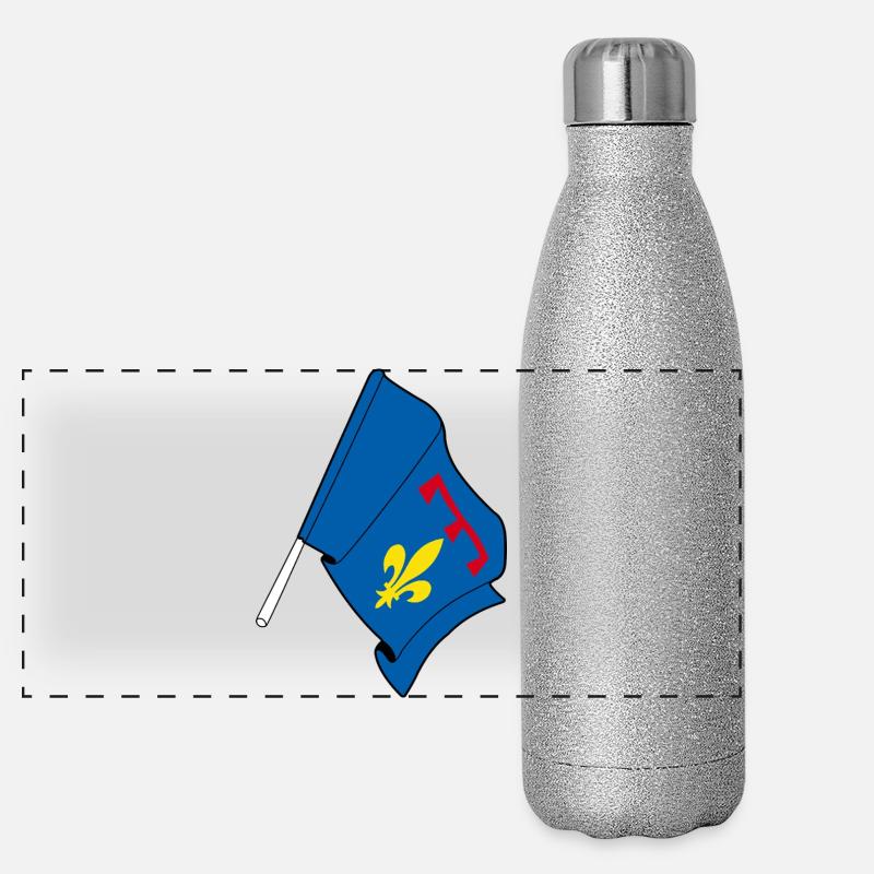 Panorama Glitzer Isolierflasche 500 ml