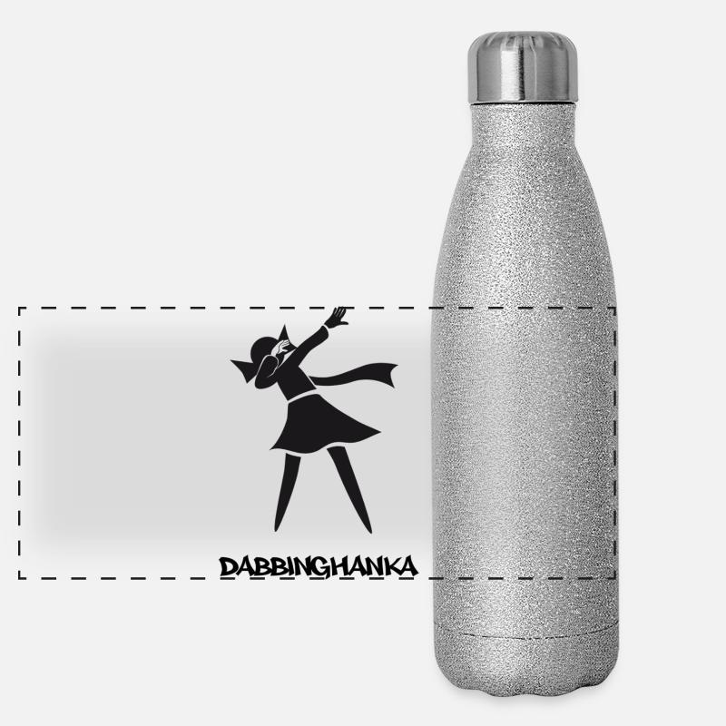 DABBING HANKA Panorama Glitzer Isolierflasche 500 ml