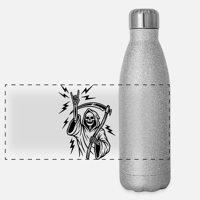 Main de roche dure Gourde isotherme panoramique pailletée 500 ml