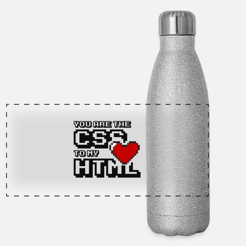 Sie sind der CSS zu meinem HTML Panorama Glitzer Isolierflasche 500 ml