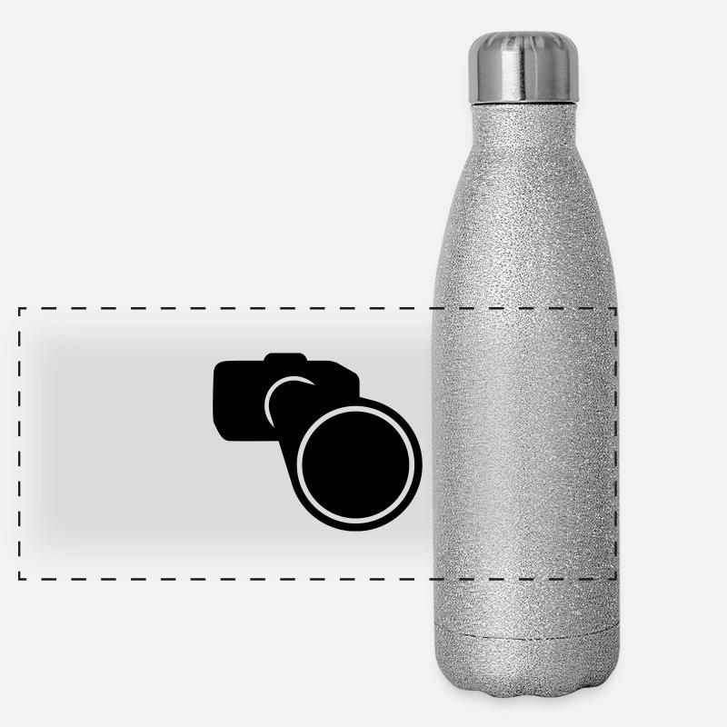 Kamera // Digitalkamera // Spiegelreflex // DSLR Panorama Glitzer Isolierflasche 500 ml
