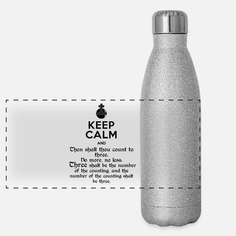 Holy Grenade Panorama Glitzer Isolierflasche 500 ml