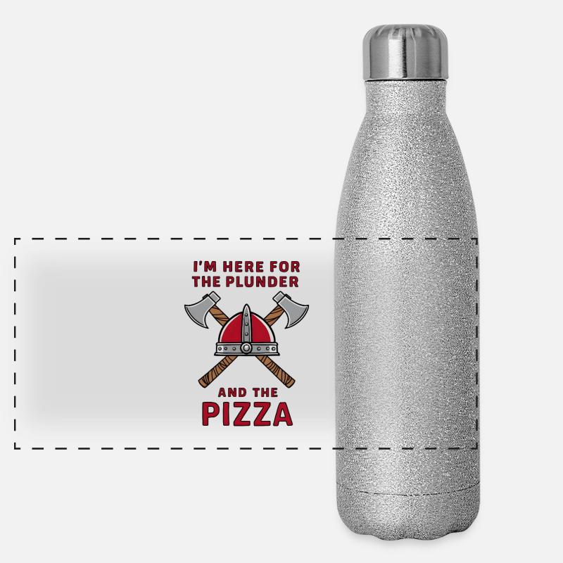 Viking Plunder Panorama Glitzer Isolierflasche 500 ml