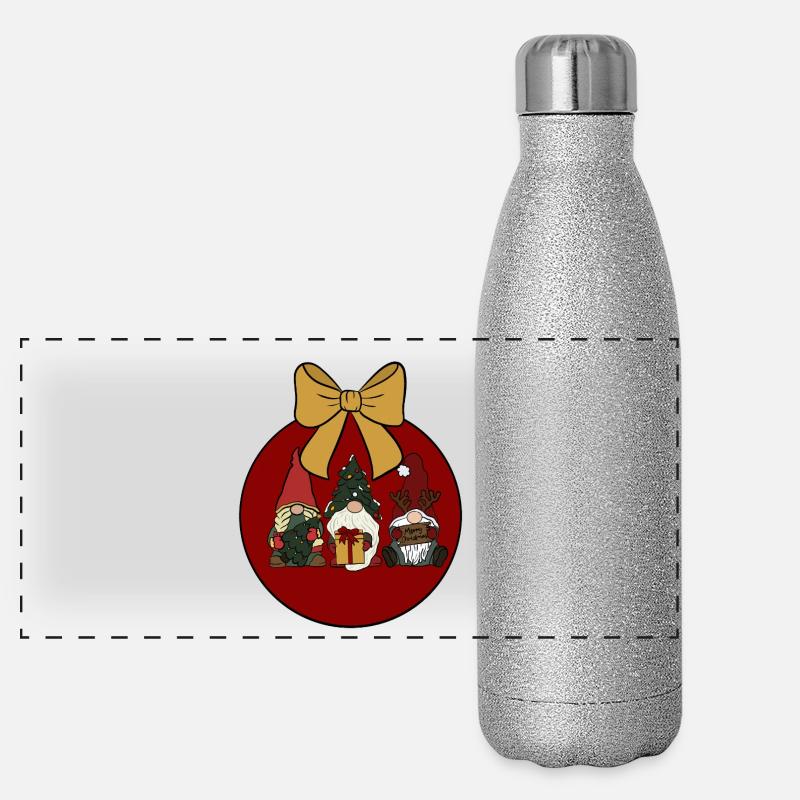 Wichtel  Panorama Glitzer Isolierflasche 500 ml