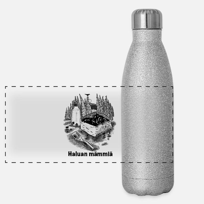 Mämmi Panorama Glitzer Isolierflasche 500 ml