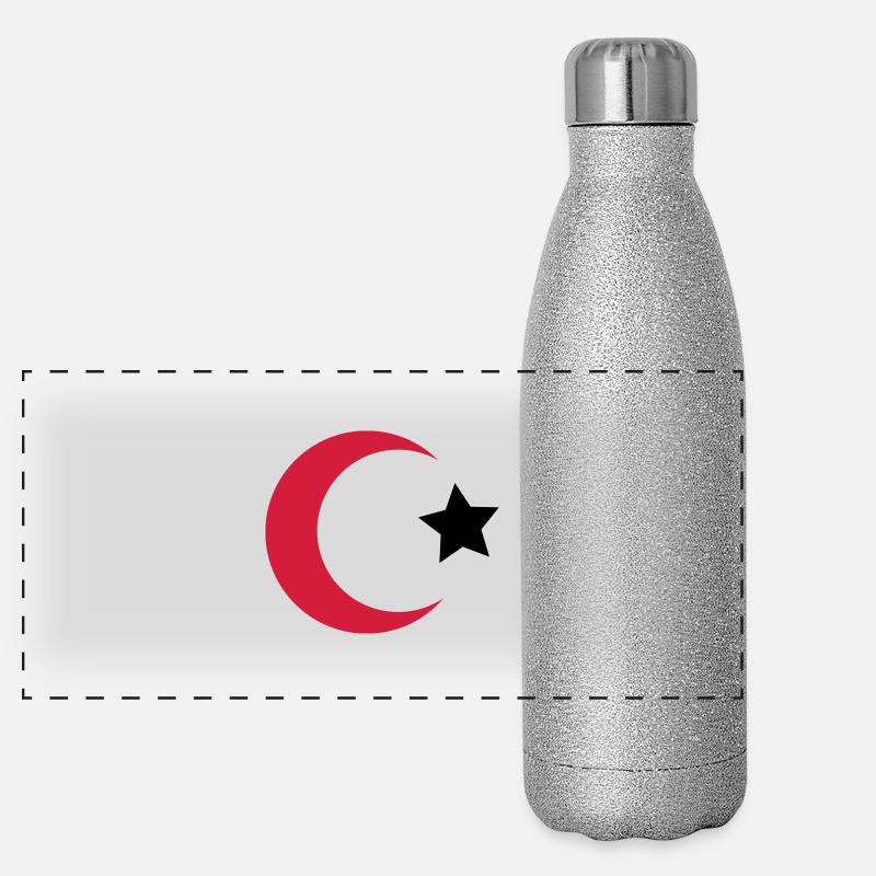 türkei Panorama Glitzer Isolierflasche 500 ml