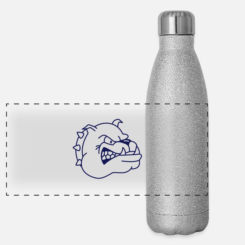 Comic Panorama Glitzer Isolierflasche 500 ml
