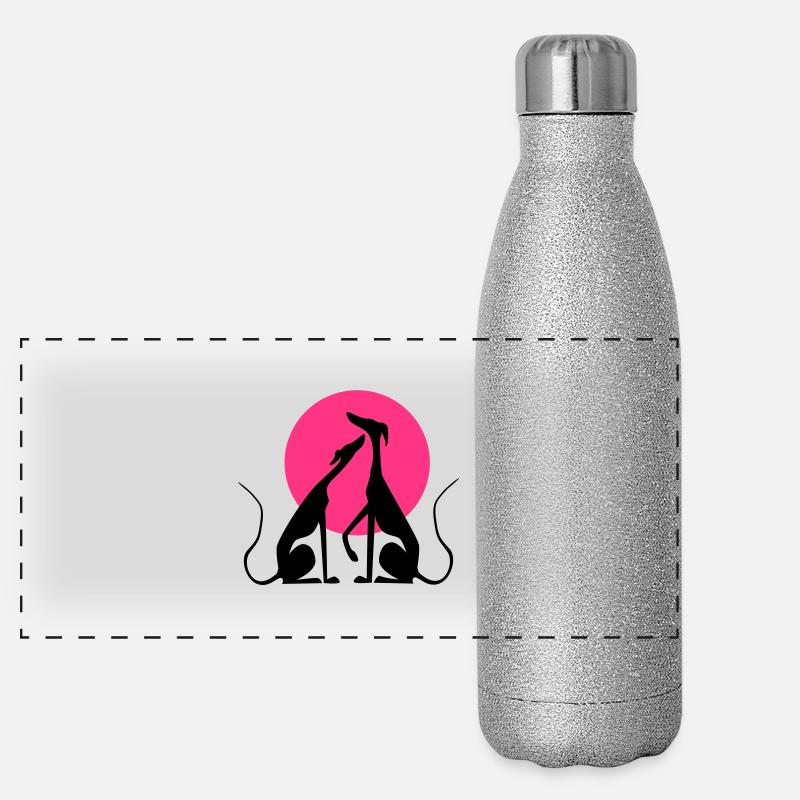 le mien Gourde isotherme panoramique pailletée 500 ml