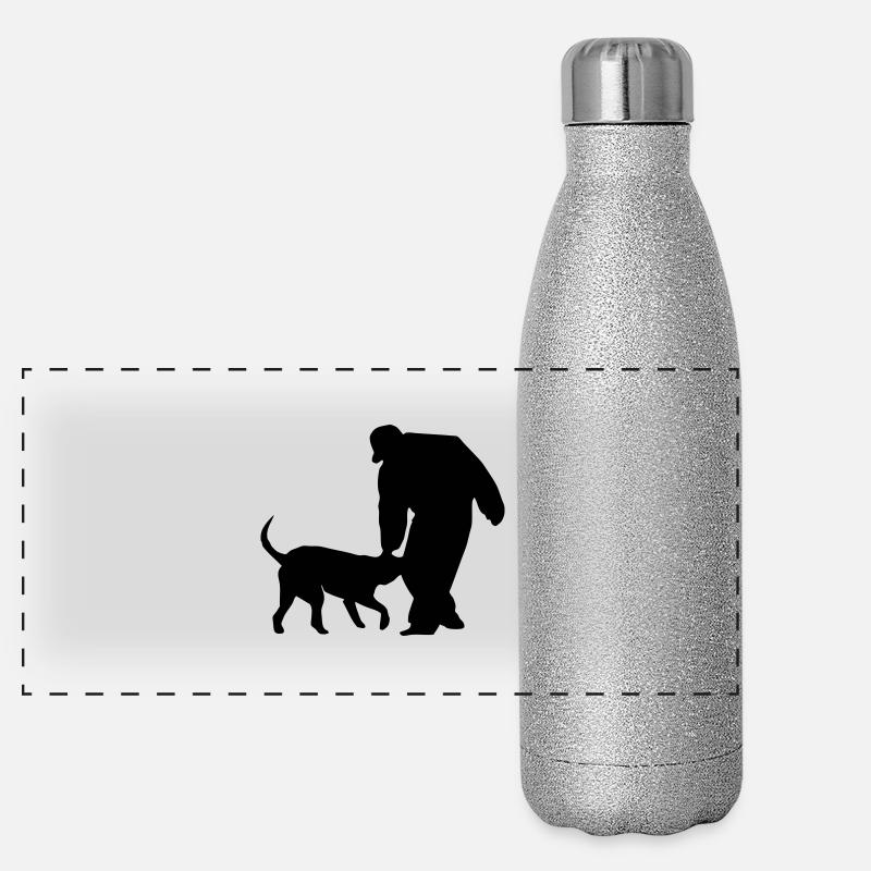 mondioring Panorama Glitzer Isolierflasche 500 ml