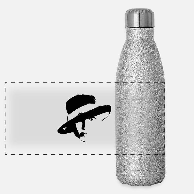 Lady Panorama Glitzer Isolierflasche 500 ml