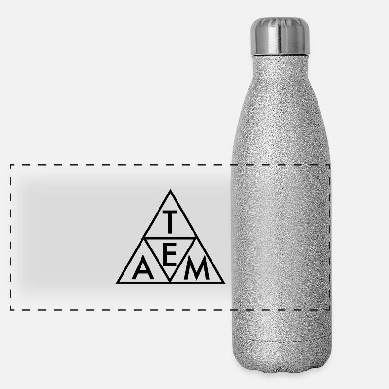 Team Panorama Glitzer Isolierflasche 500 ml