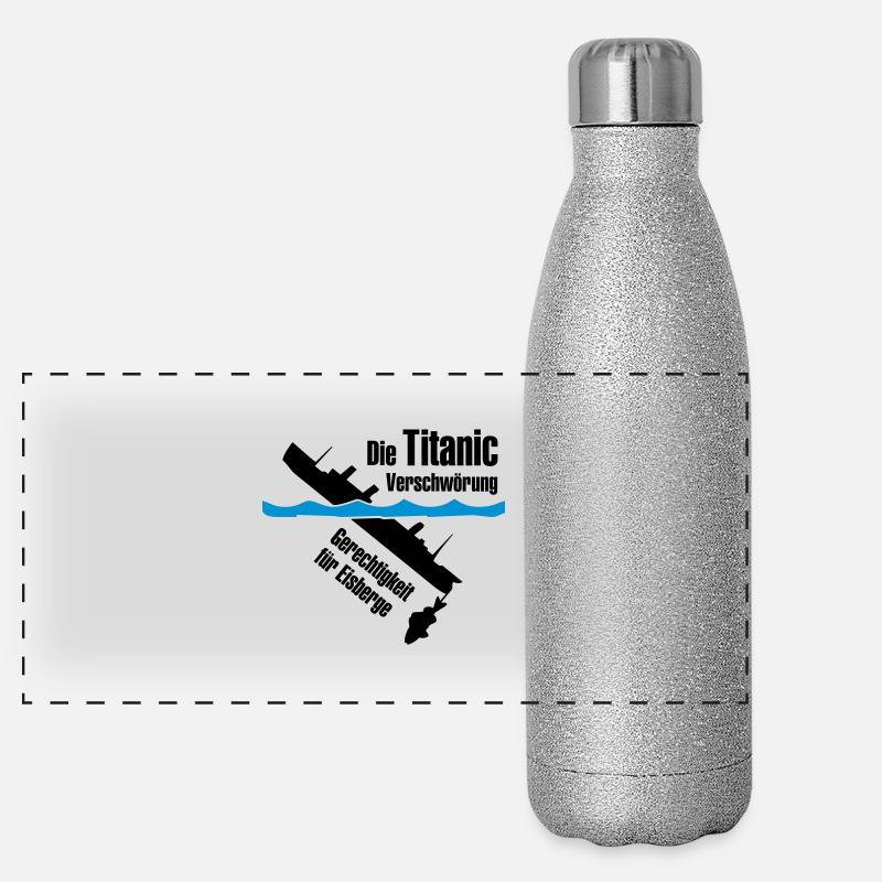 Titanic Panoramic Glitter Thermal Bottle 500 ml