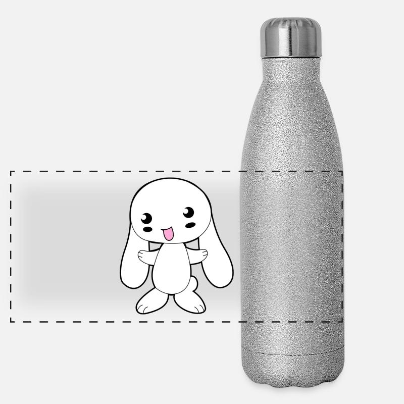 Bunny Gourde isotherme panoramique pailletée 500 ml