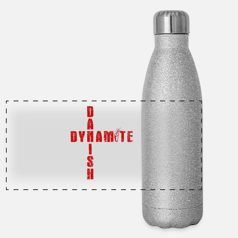 Danish Dynamite Gourde isotherme panoramique pailletée 500 ml