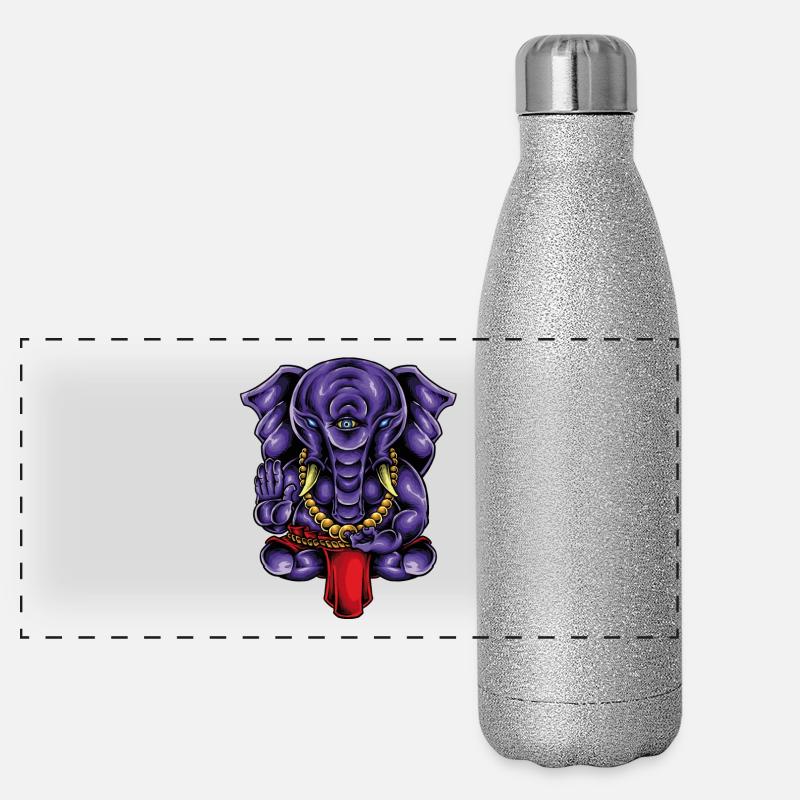 Ganesha Panoramic Glitter Thermal Bottle 500 ml