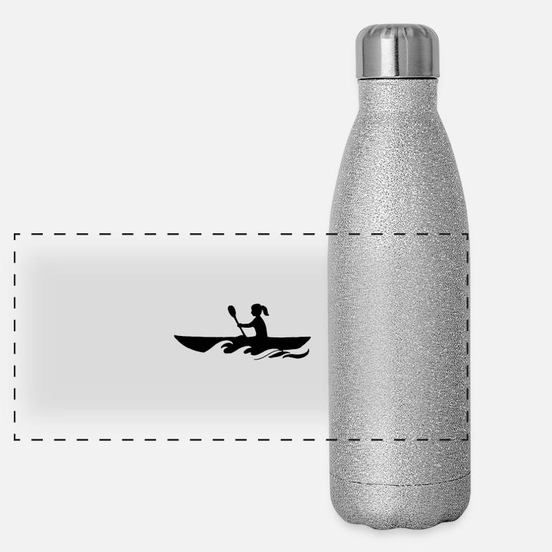 Kajak Gourde isotherme panoramique pailletée 500 ml