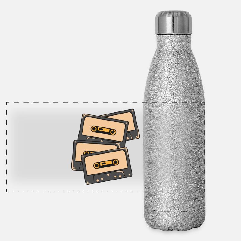 Audiotape Gourde isotherme panoramique pailletée 500 ml