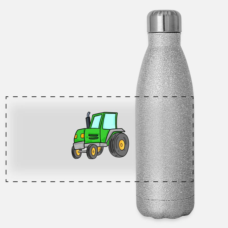 tractor Panoramic Glitter Thermal Bottle 500 ml