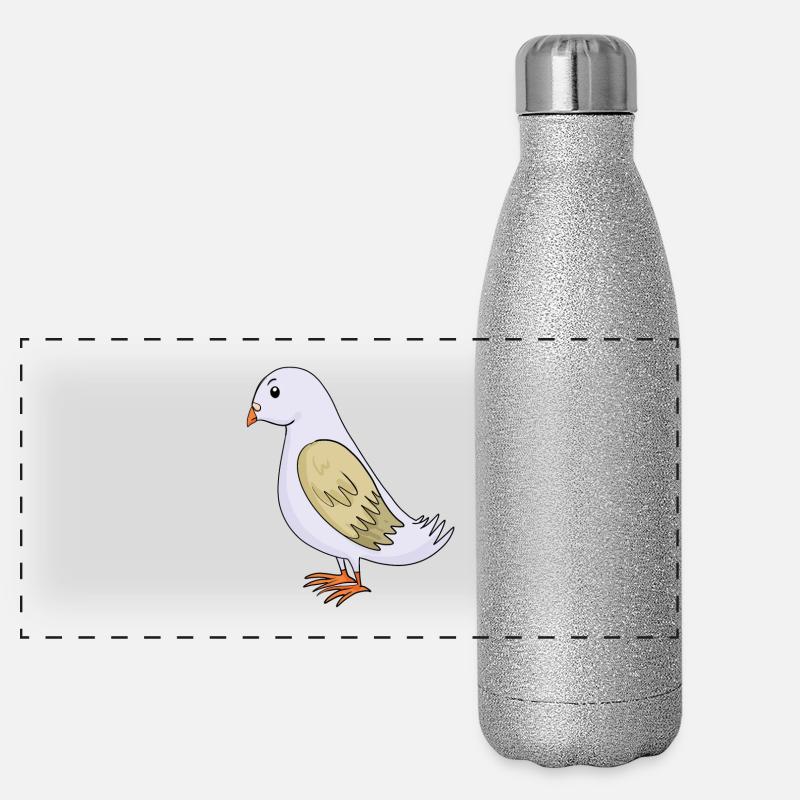 Dove Panoramic Glitter Thermal Bottle 500 ml