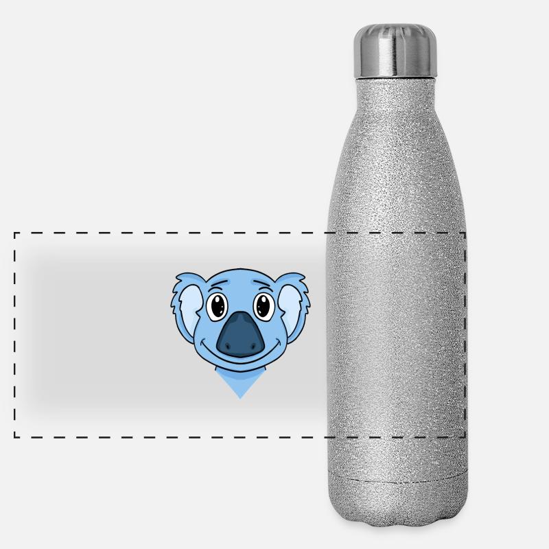 Koala Panoramic Glitter Thermal Bottle 500 ml