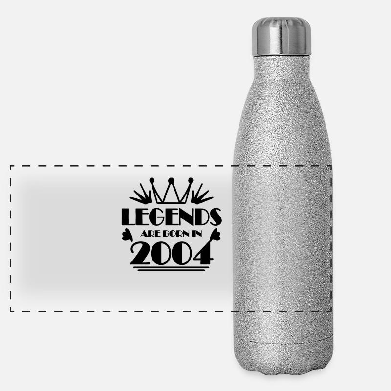 2004 - Born 2004 Panoramic Glitter Thermal Bottle 500 ml
