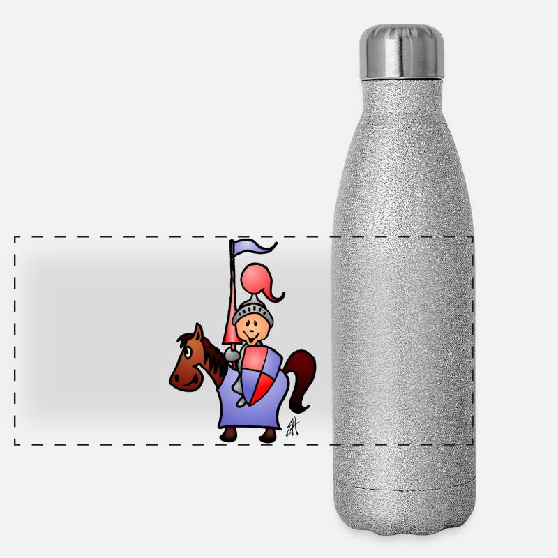 Chevalier Gourde isotherme panoramique pailletée 500 ml