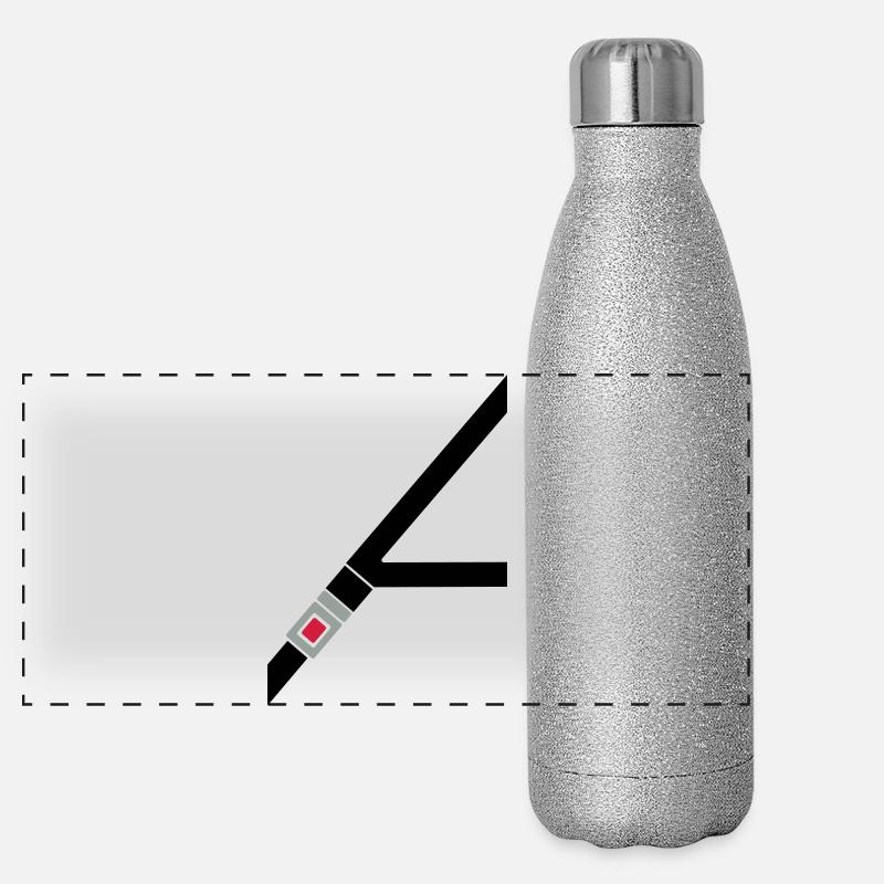 ceinture de sécurité Gourde isotherme panoramique pailletée 500 ml