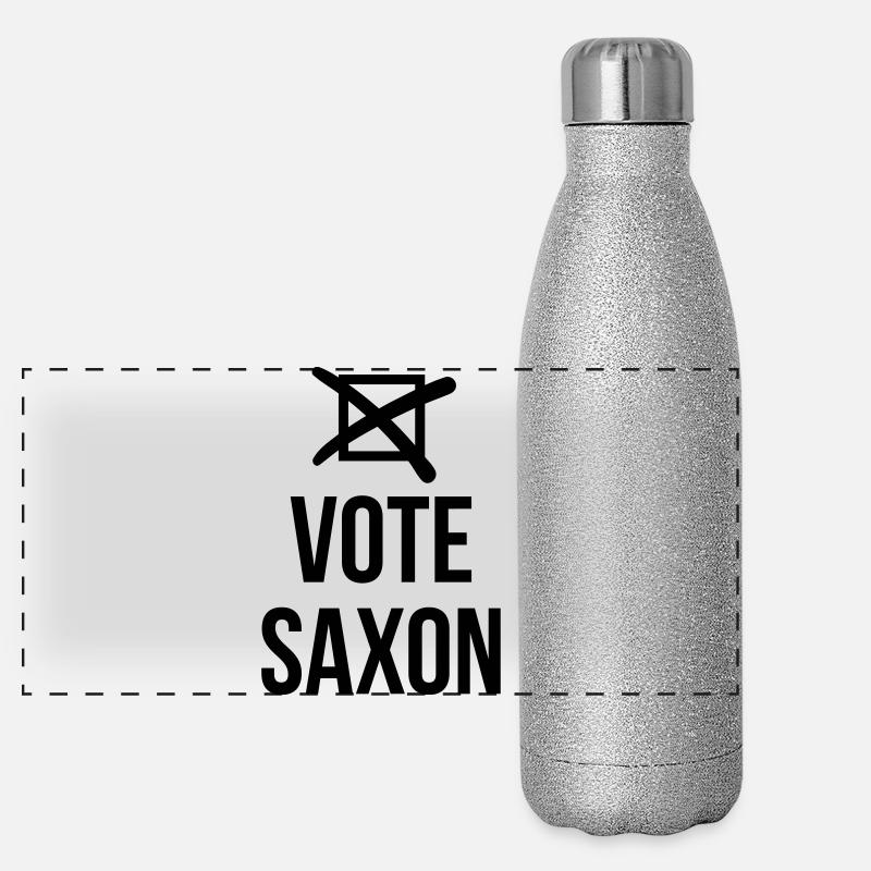 Vote Saxon Panoramic Glitter Thermal Bottle 500 ml