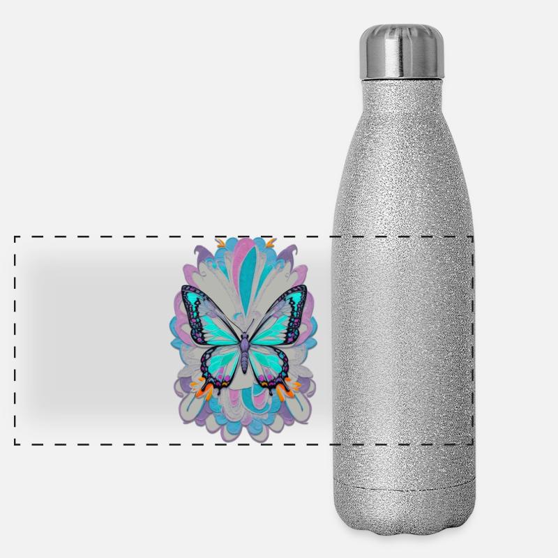Panorama Glitzer Isolierflasche 500 ml