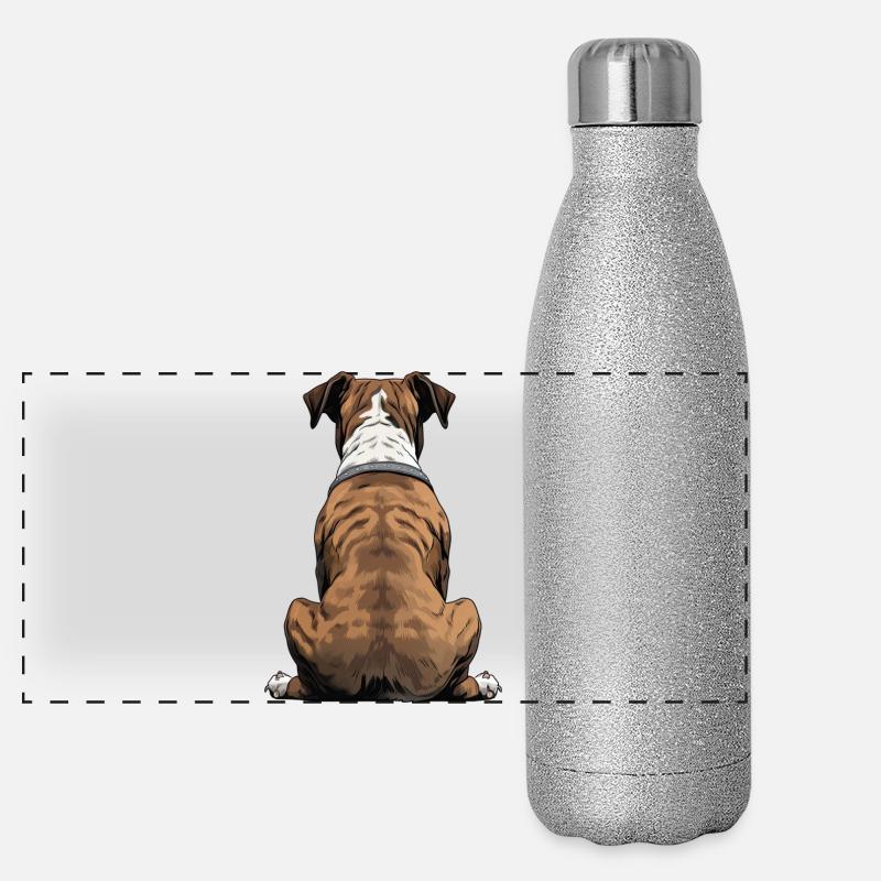 Boxer Panorama Glitzer Isolierflasche 500 ml