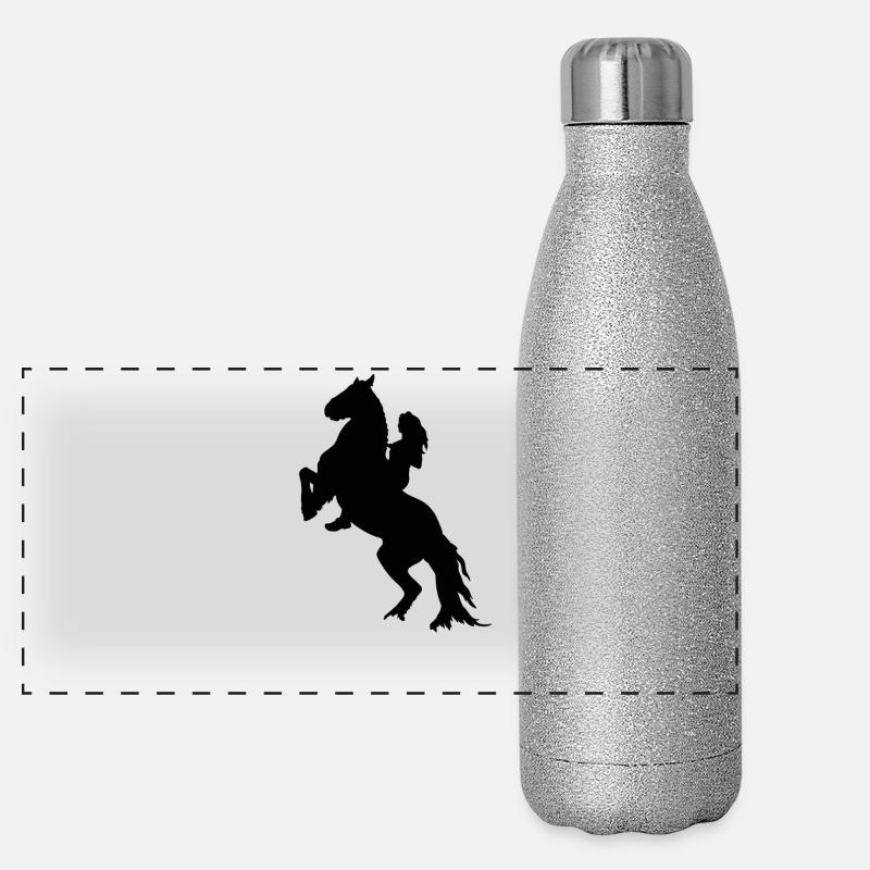 Cavalier Gourde isotherme panoramique pailletée 500 ml
