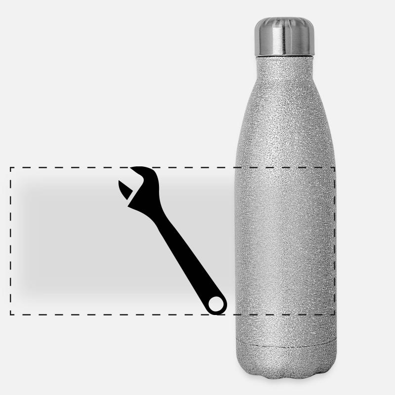 clé Gourde isotherme panoramique pailletée 500 ml