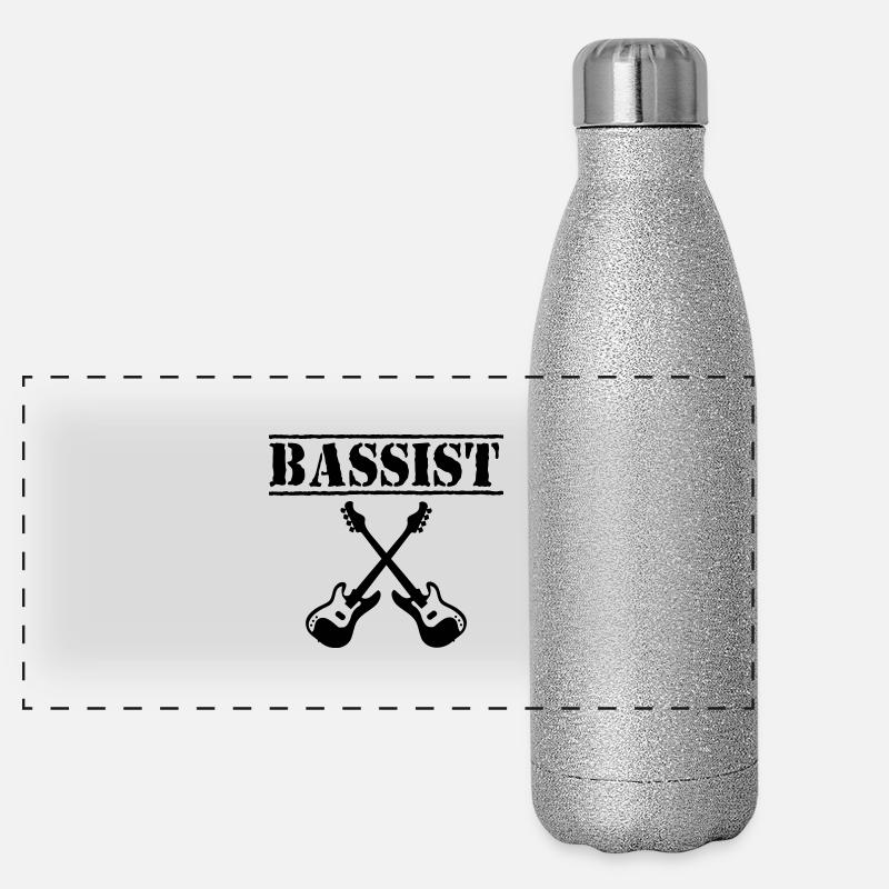 bass Panorama Glitzer Isolierflasche 500 ml