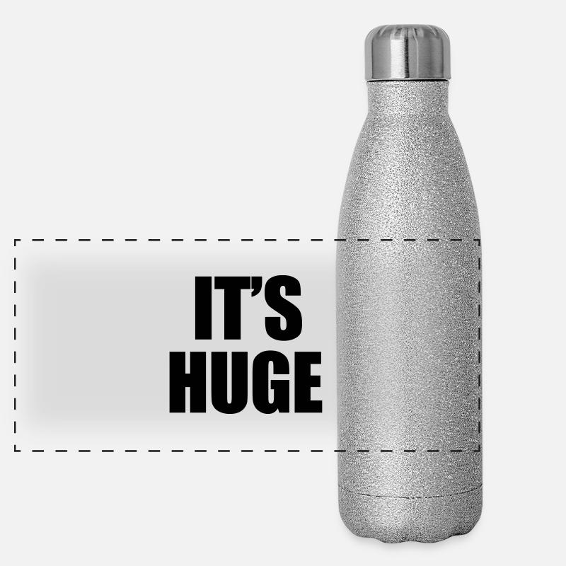 Huge Panorama Glitzer Isolierflasche 500 ml
