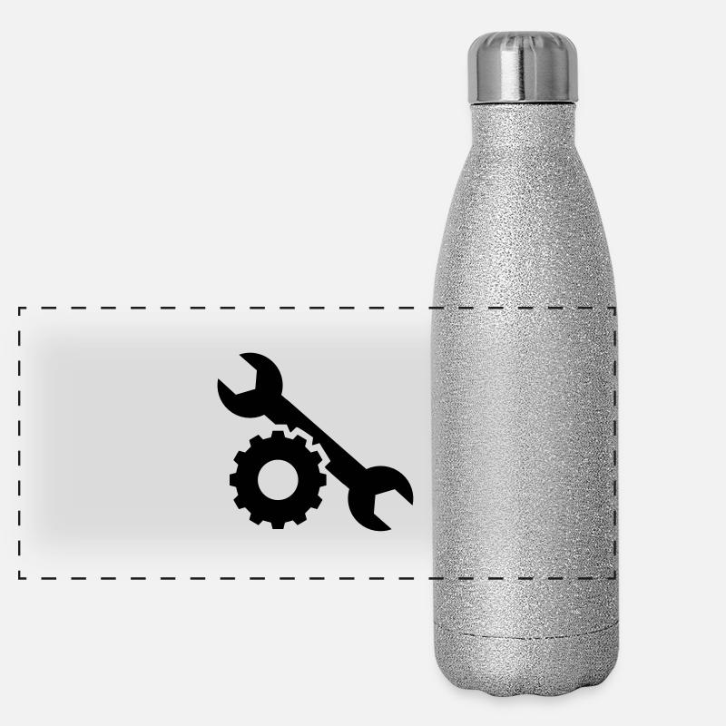 Screw wrench Panoramic Glitter Thermal Bottle 500 ml