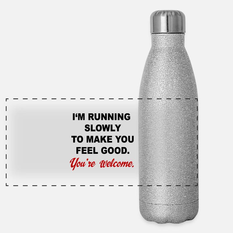 laufen Panorama Glitzer Isolierflasche 500 ml