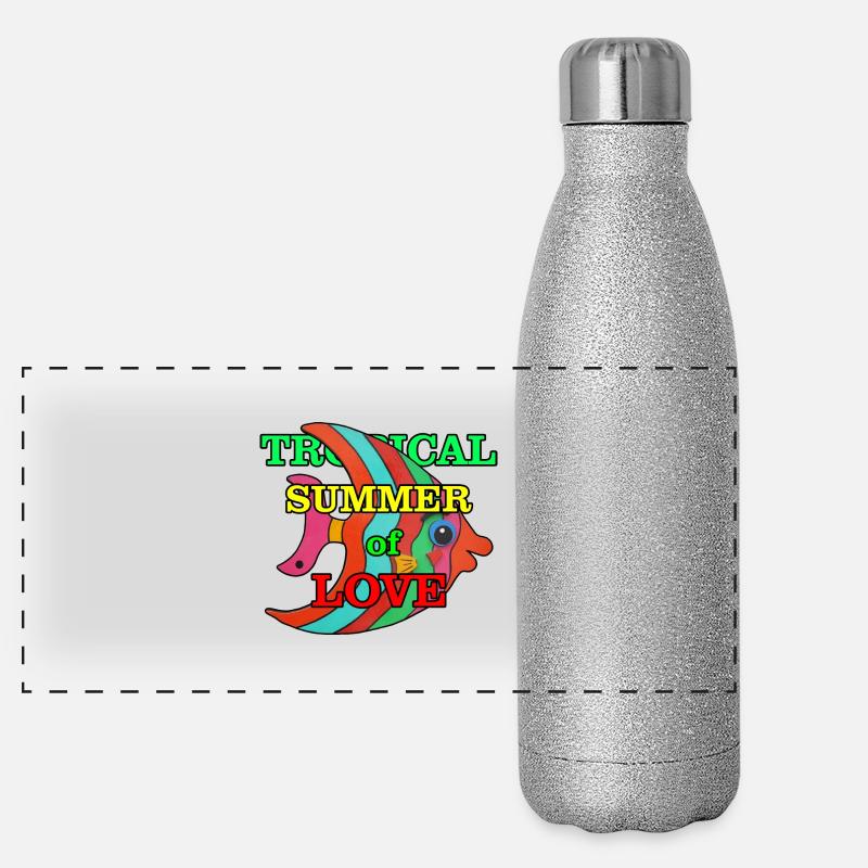 Perche Gourde isotherme panoramique pailletée 500 ml
