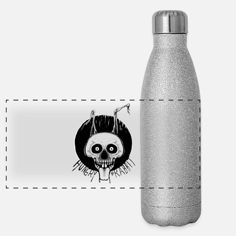 Hungry Rabbit Panoramic Glitter Thermal Bottle 500 ml