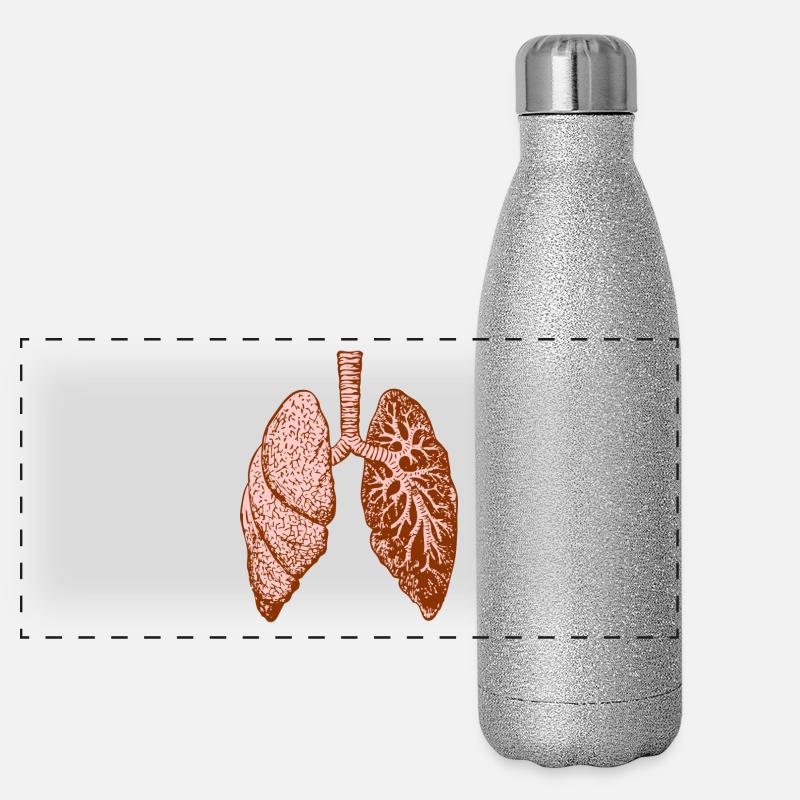 Lung: O Panoramic Glitter Thermal Bottle 500 ml