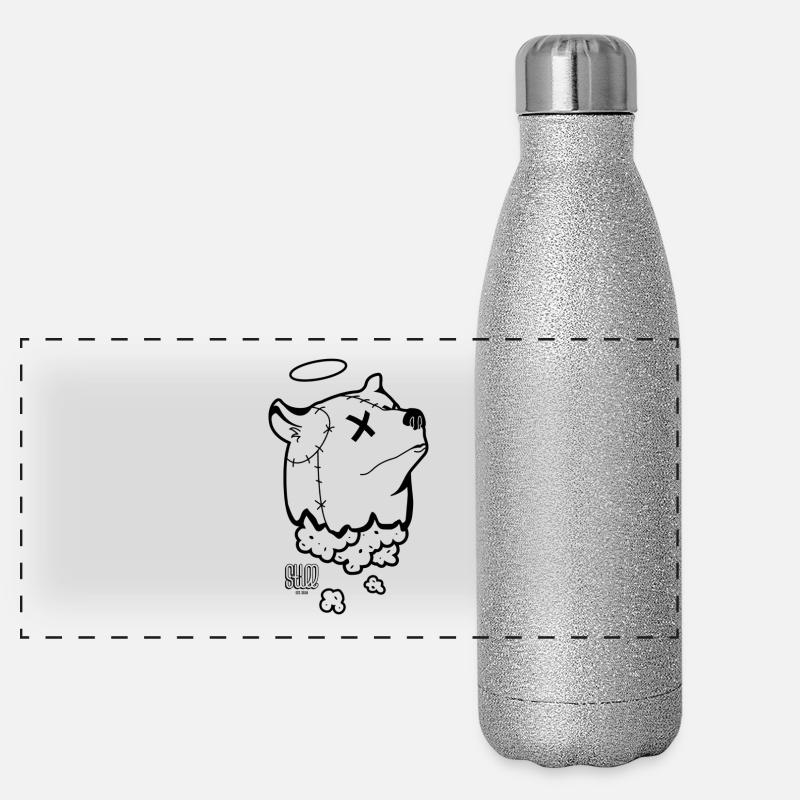 TEDDY BEAR Gourde isotherme panoramique pailletée 500 ml