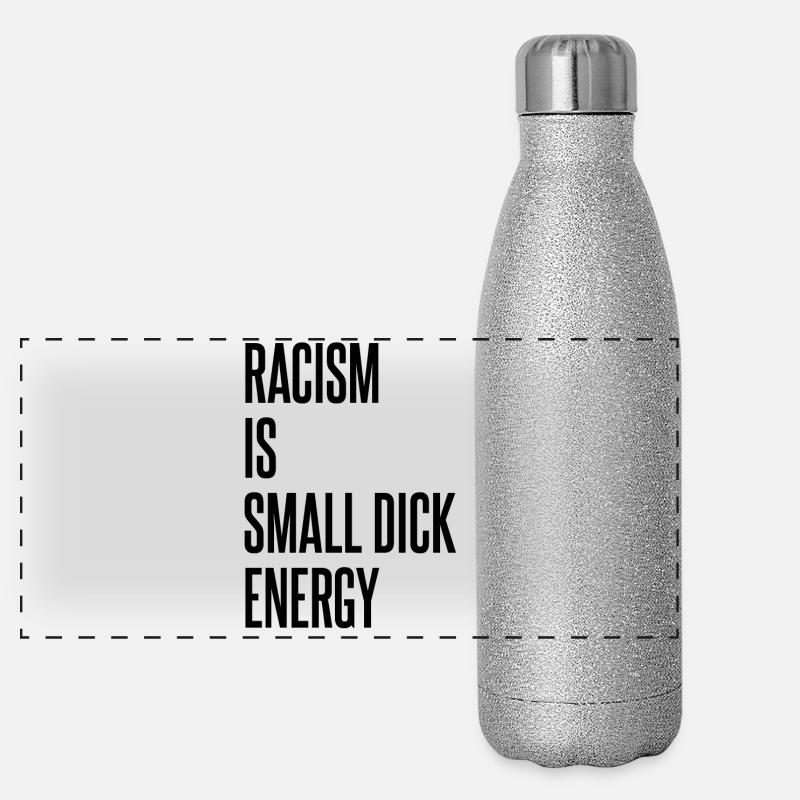 Racisme dit Gourde isotherme panoramique pailletée 500 ml