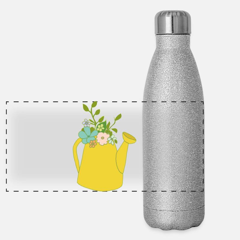 Arrosoir de fleurs Gourde isotherme panoramique pailletée 500 ml