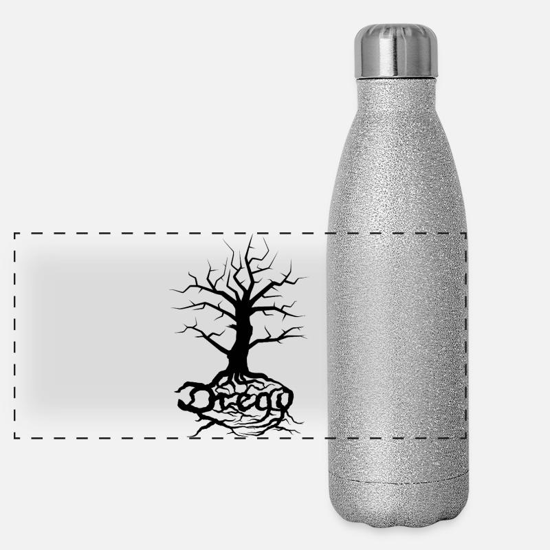 Dread Tree Black Gourde isotherme panoramique pailletée 500 ml